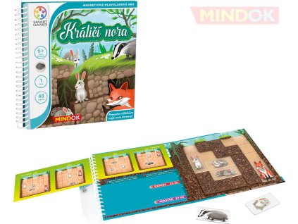 MINDOK HRA SMART Králičí nora pro 1 hráče