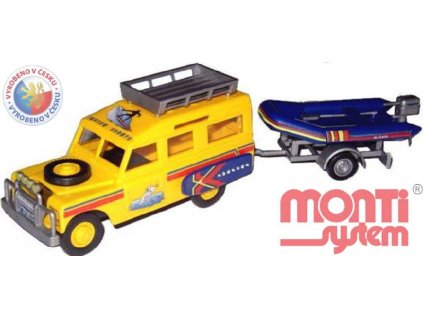 SEVA Monti System 63 Auto Land Rover ADRIATIC stavebnice MS63 0101-63