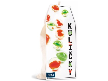 ALBI HRA Kuličky skleněnky set 20ks v pytlíku *SPOLEČENSKÉ HRY*