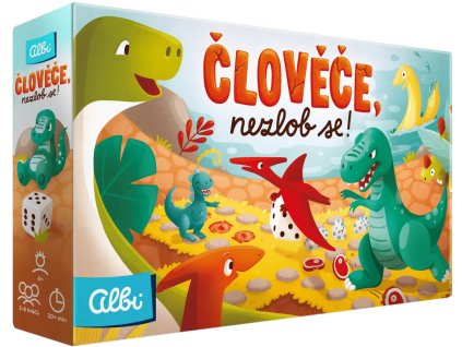 ALBI HRA Člověče, nezlob se! Dinosauři *SPOLEČENSKÉ HRY*
