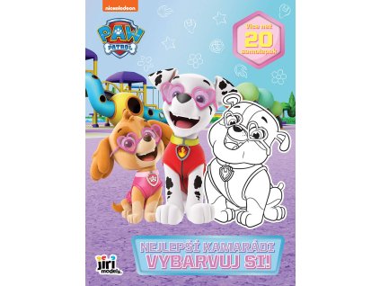 JIRI MODELS Vybarvuj si! Nejlepší kamarádi omalovánky Tlapková patrola