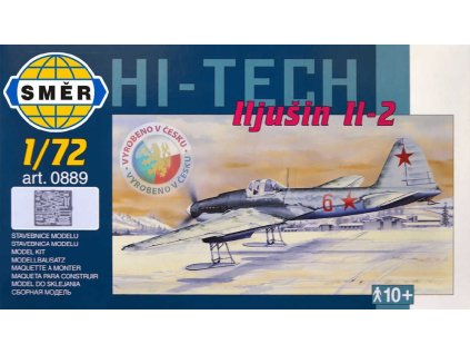 SMĚR Model letadlo Iljušin IL -2 HI Te 1:72 (stavebnice letadla)