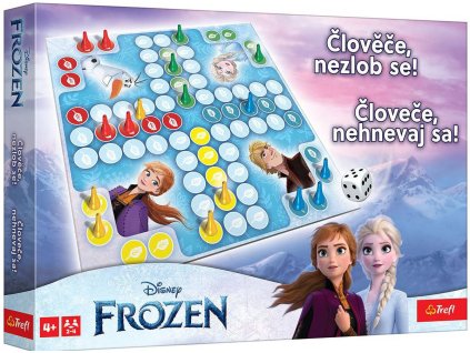 TREFL Hra Člověče, nezlob se! Ledové Království (Frozen) *SPOLEČENSKÉ HRY*