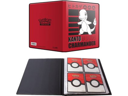 Pokémon Ultra Pro GS Charmander album sběratelské A5 na 80 karet