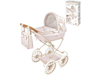 DECUEVAS Kočárek Verona 2024 skládací s taškou pro panenku miminko