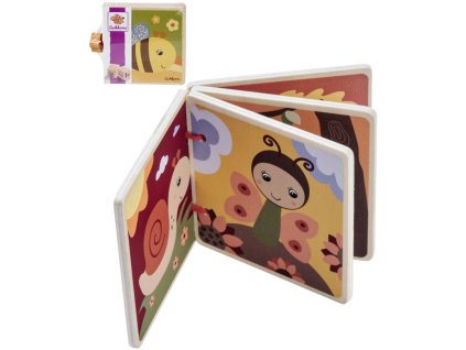 EICHHORN DŘEVO Baby knížka dřevěná zvířátka *DŘEVENÉ HRAČKY*