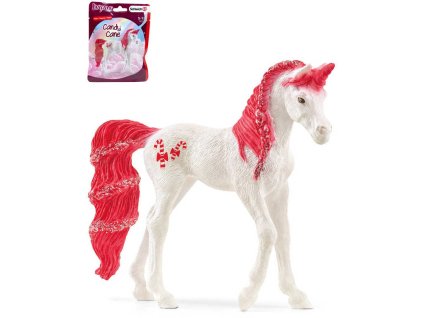 SCHLEICH Koník jednorožec Candy Cane figurka ručně malovaná