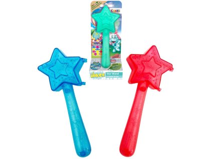 INKEE Kouzelná hůlka Hvězda na šumivé kapky do vody do koupele 3 barvy