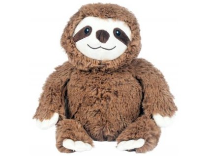 MAC TOYS PLYŠ Steppos lenochod nahřívací do mikrovlnky s levandulí