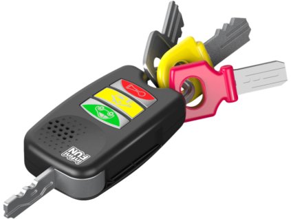 Moje první baby interaktivní klíče na baterie Zvuk plast