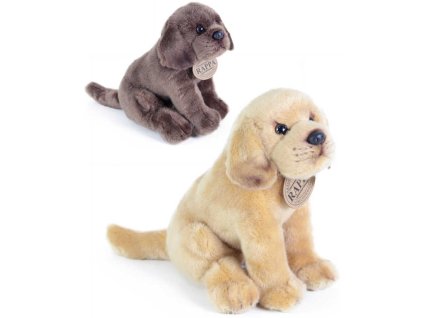 PLYŠ Pes labrador 20cm sedící 2 barvy*PLYŠOVÉ HRAČKY*