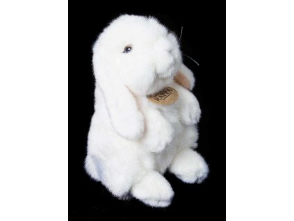 PLYŠ Králík bílý stojící 18cm *PLYŠOVÉ HRAČKY*