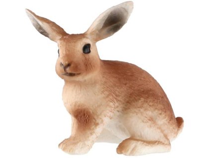 Zajíc polní mládě 6cm zvířátko plastová figurka Zooted