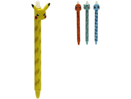 Gumovací tužka dětské mazací pero Pokémon 4 druhy
