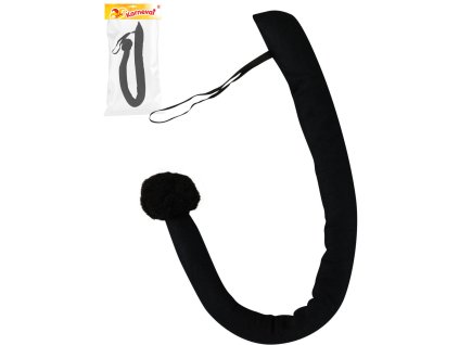 KARNEVAL Ocas čerta 70cm tvarovatelný *KARNEVALOVÝ DOPLNĚK*