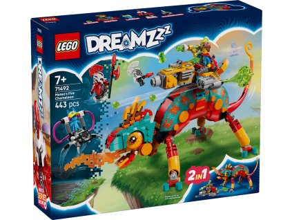 LEGO DREAMZZZ Mateo a jeho ohnivý chameleon 2v1 71492 STAVEBNICE