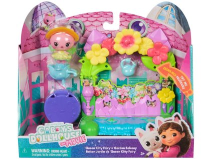 SPIN MASTER Gábinin kouzelný domek film balkónový herní set zahrádka