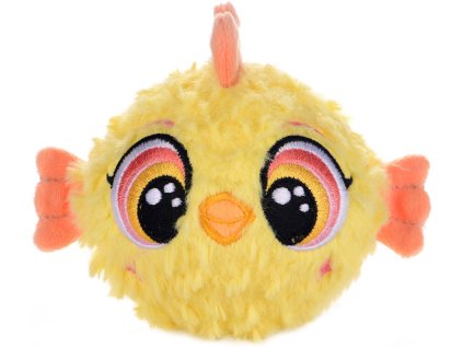 PLYŠ Bouncibles kuře Leo 8cm plyšák skákací míček 2v1