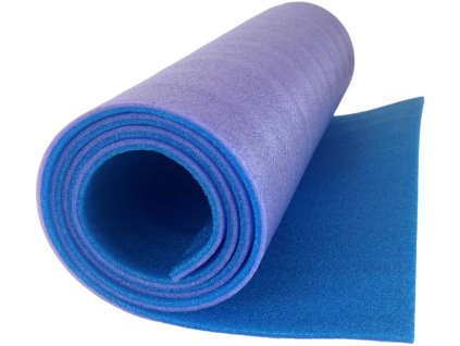 ACRA Karimatka dvouvrstvá 180x50cm 8mm IFO odlehčená modrofialová