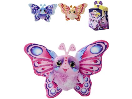 SIMBA PLYŠ Fluffyfly motýlek nafukovacími křídly s konfetami 4 druhy