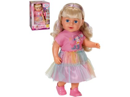 ZAPF BABY BORN Panenka Carla 43cm set s kadeřnickými doplňky