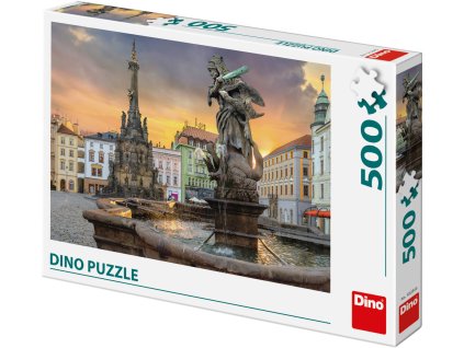 DINO Puzzle Olomouc 47x33cm skládačka 500 dílků v krabici