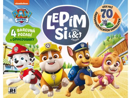 JIRI MODELS Lepím si znovu Tlapková Patrola zábava se samolepkami