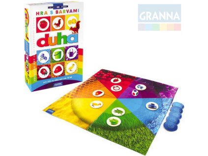 GRANNA Hra s barvami Duha *SPOLEČENSKÉ HRY*