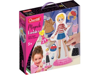 QUERCETTI Magnetic Fashion oblékací panenka Anna 29 dílků