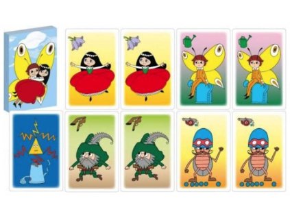 AKIM Hra karetní Černý Petr Maková panenka *SPOLEČENSKÉ HRY*