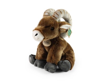 PLYŠ Ovce tlustorohá 28cm *PLYŠOVÉ HRAČKY*