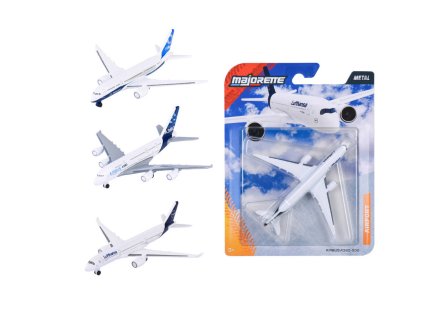 MAJORETTE Letadlo kovové 11cm 3druhy