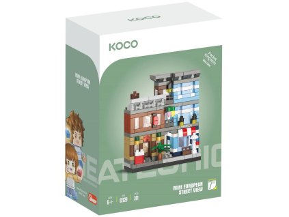 KOCO Stavebnice kostky Kadeřnictví 301d