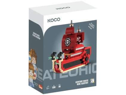 KOCO Stavebnice kostky Nine Serpent 300dílků
