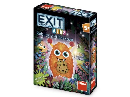 DINO Exit úniková hra pro děti: Rébusy z Příšerkova