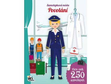 JIRI MODELS Samolepková móda Povolání 250 samolepek