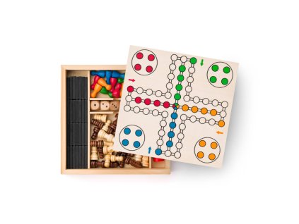 POPULAR Soubor her magnetický v dřevěné krabičce