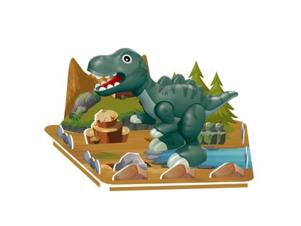 Stavebnice magnetická Tyranosaurus 3D