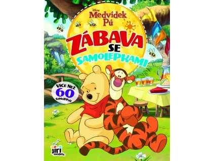 JIRI MODELS Zábava se samolepkami Medvídek Pú