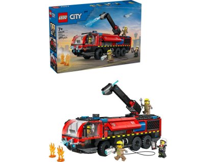 LEGO CITY Letištní hasičské auto 60499 STAVEBNICE