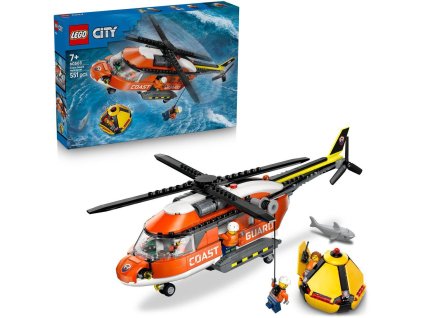 LEGO CITY Helikoptéra pobřežní hlídky 60503 STAVEBNICE