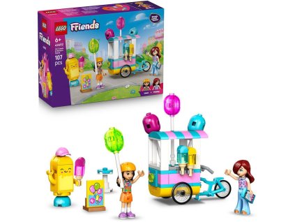 LEGO FRIENDS Stánek se zmrzlinou a balónky 42692 STAVEBNICE
