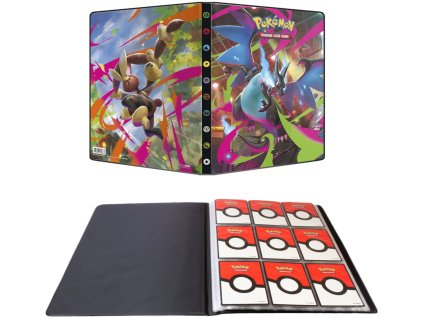 Pokémon TCG: ME02 Phantasmal Flames album sběratelské A4 na 252 karet