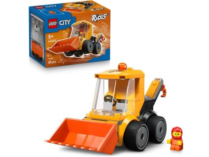 LEGO CITY Autíčka Stavební nakladač 60483 STAVEBNICE