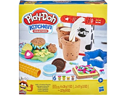 HASBRO PLAY-DOH Mléčný bar kreativní set modelína s nástroji