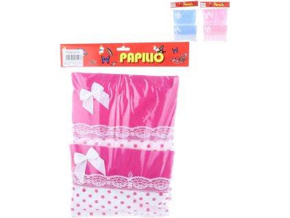 Peřinka + polštářek set do kočárku pro panenku miminko 3 barvy