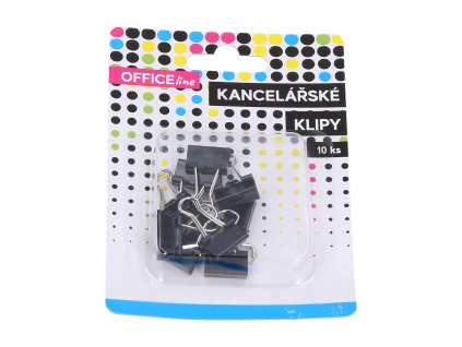 Klip kancelářský 10 ks, 15 mm
