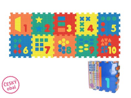 Bloky měkké - Počítání 10 ks