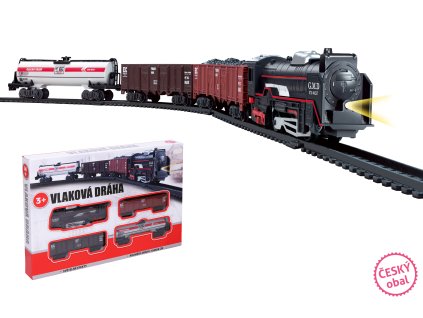 Vlaková dráha 104 x 68 cm - Český obal