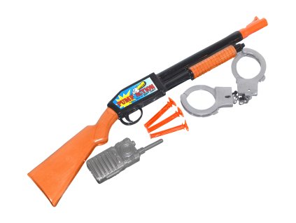 Puška - policejní set s náboji 48 cm
